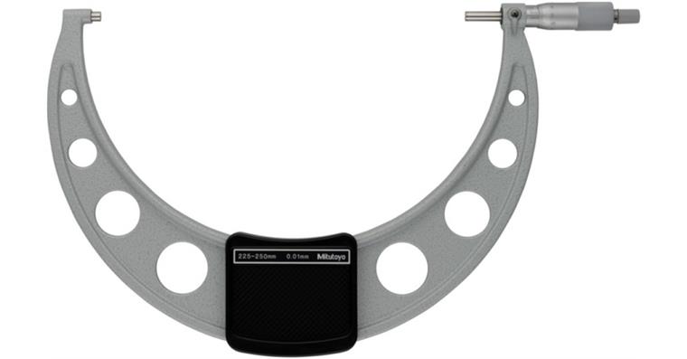 1001350787 Mikrometr lehké provedení, rozsah 225–250 mm, odečet 0,01 mm
