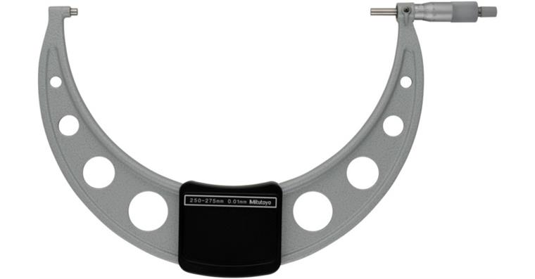 1001350788 Mikrometr lehké provedení, rozsah 250–275 mm, odečet 0,01 mm