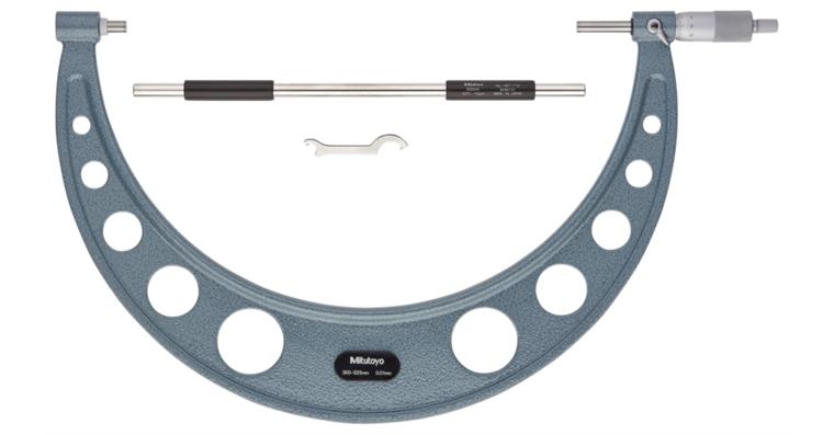 1001350790 Mikrometr lehké provedení, rozsah 300–325 mm, odečet 0,01 mm