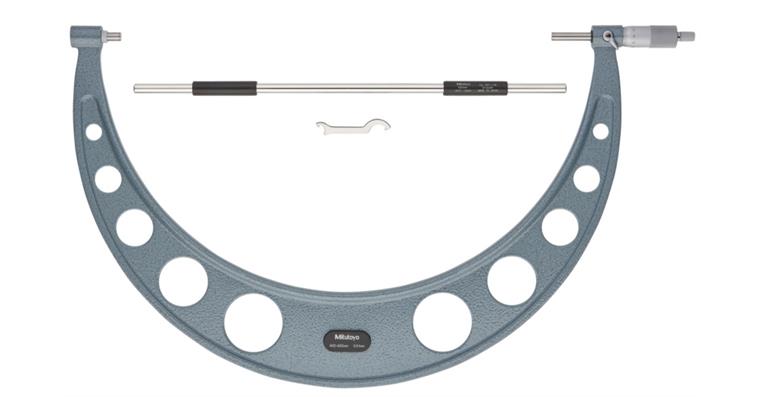 1001350794 Mikrometr lehké provedení, rozsah 400–425 mm, odečet 0,01 mm