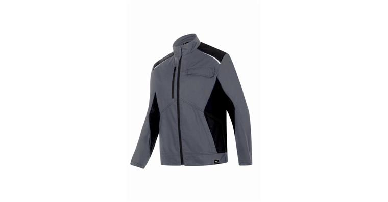 1093073437 Bunda ICONIQ PRO středně šedá/černá vel. 4XL