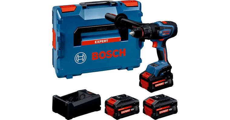 1090366303 Aku příklepový šroubovák EXSB18V-150 v L-BOXX se 3 akumulátory a nabíječkou