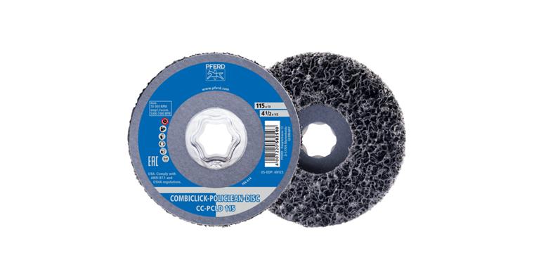1001446912 COMBICLICK POLICLEAN PCLD cleaning fleece diameter 115x13 mm coarse cleaning