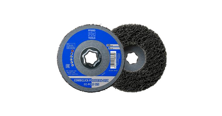 1001446913 COMBICLICK POLICLEAN PCLD cleaning fleece diameter 125x13 mm coarse cleaning