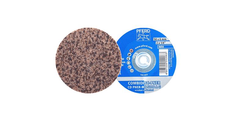 1001446985 COMBIDISC pressed fleece disc CD PNER diameter 50 mm medium hard A coarse
