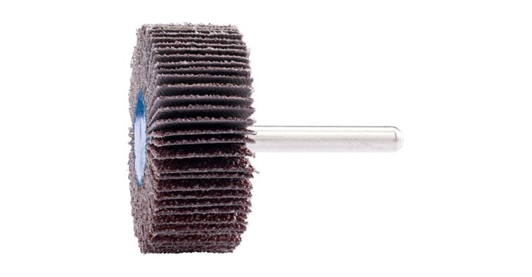 1001446997 Corundum flap disc F Diameter 50x20mm Shank 6 mm A40 for fine sanding