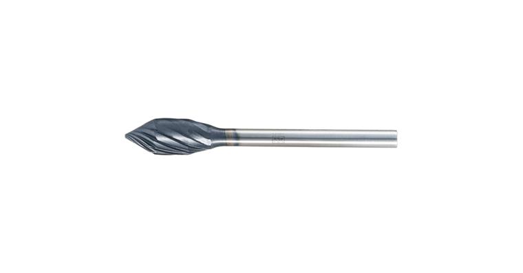 1001446478 High-performance carbide milling cutter, 3 KZW teeth, diameter 6x13 mm, shank 6 mm