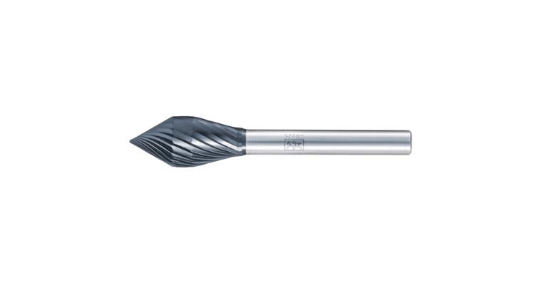 1001446476 High-performance carbide milling cutter, 3 KZW teeth, diameter 12x25 mm, shank 6 mm