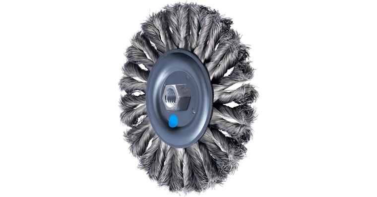 1001446882 POS COMBITWIST Round brush, twisted RBG HD 178x13 mm M14 Stainless steel wire 0.35 mm