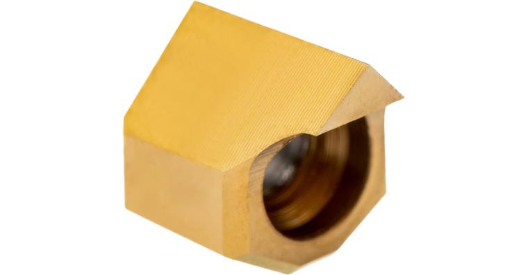 1018381102 Indexable insert for slotting tool holder ATIN-SQ-10/13 TIN