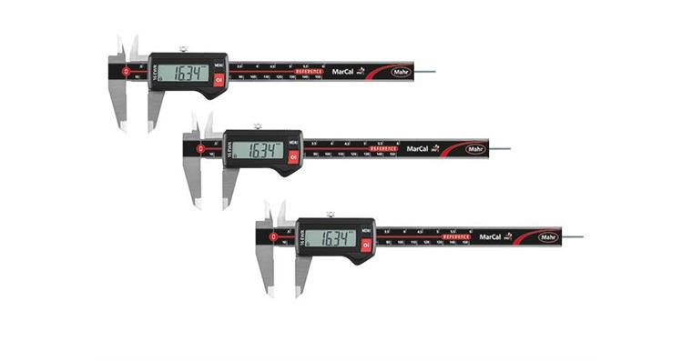 1099800069 Digitální posuvné měřítko 16 EWR 150 mm rozl. 0,01 mm Triopack 3 ks kulaté