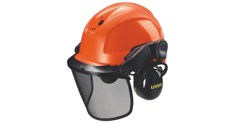 1005120549 Safety helmet uvex pheos orange with vents 9774247