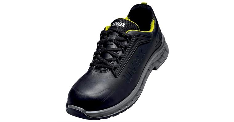 1005069145 Trendy low shoes S3S 69312 black, yellow, width 11, size 43 6931243