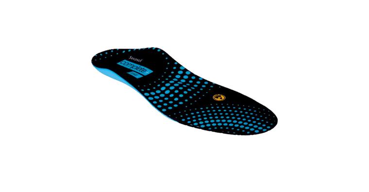 1005120507 Secosol insole 94791 black, blue width 11 size 50 9479150