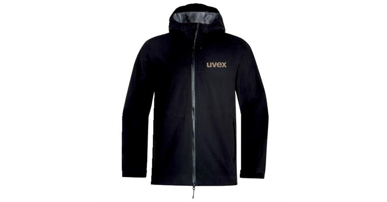 1005120021 Men's weather jacket uvex corporate 26 black, graphite L 7070011