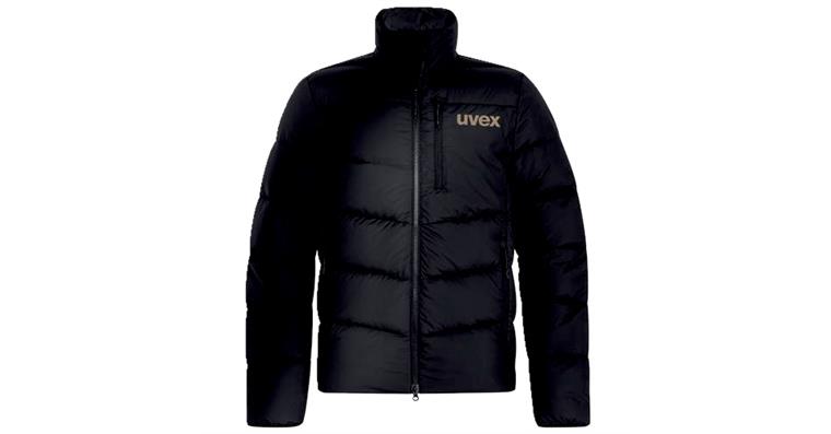1005120037 Men's functional jacket uvex corporate 26 black, graphite XL 7070212