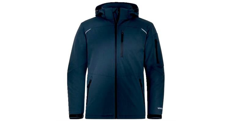 1005069429 Men's softshell jacket uvex suXXeed craft blue, midnight blue XXL 7036913
