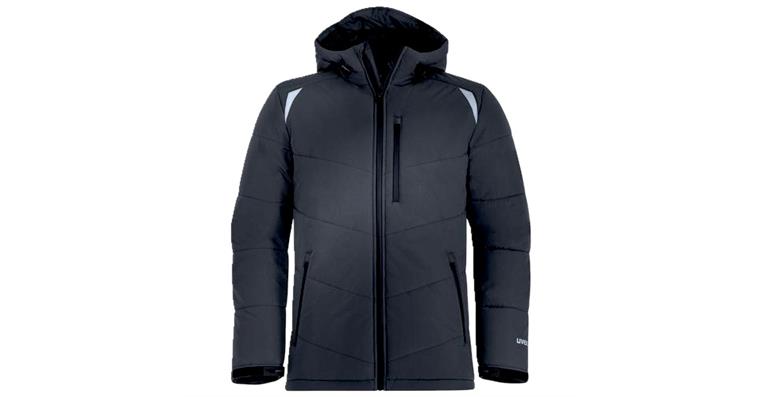 1005069492 Men's quilted jacket uvex suXXeed craft grey, charcoal XS 7037608
