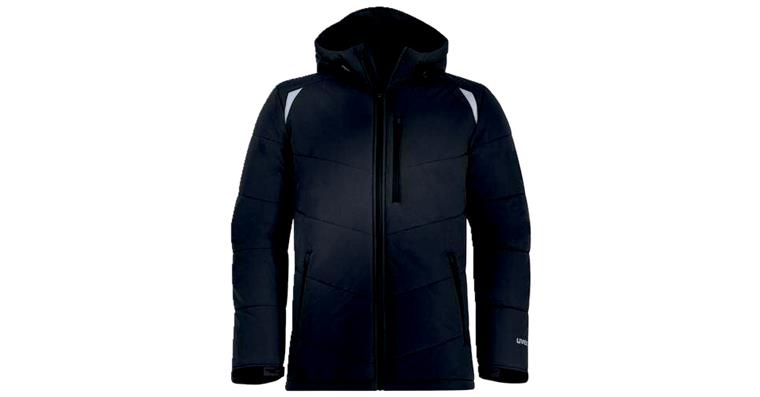 1005069511 Men's quilted jacket uvex suXXeed craft black, graphite 6XL 7037717