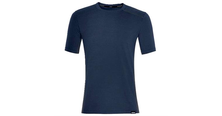 1005120371 Men's T-shirt uvex suXXeed industry blue, navy M 7078010