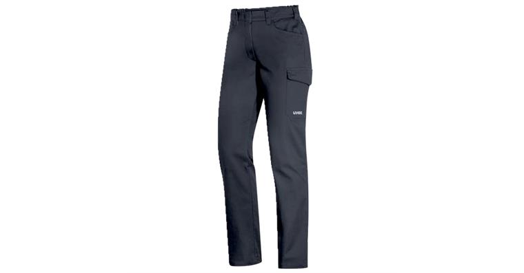 1005069996 Women's cargo trousers uvex suXXeed essentials grey, charcoal 44 7068505