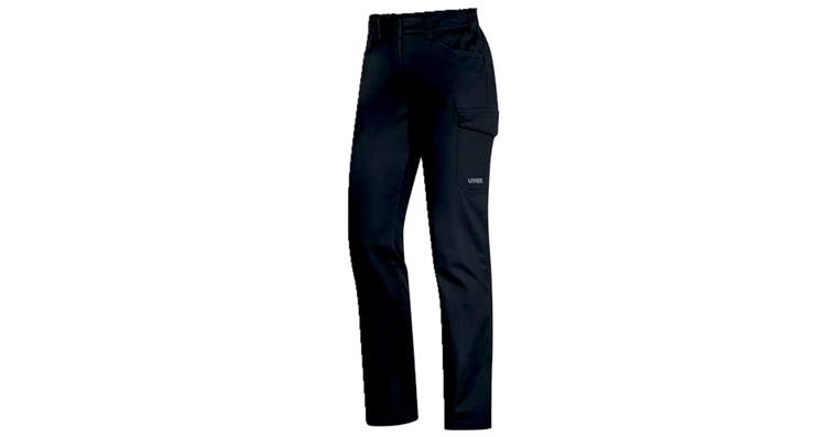 1005069808 Women's cargo trousers uvex suXXeed essentials black, graphite 52 7041409