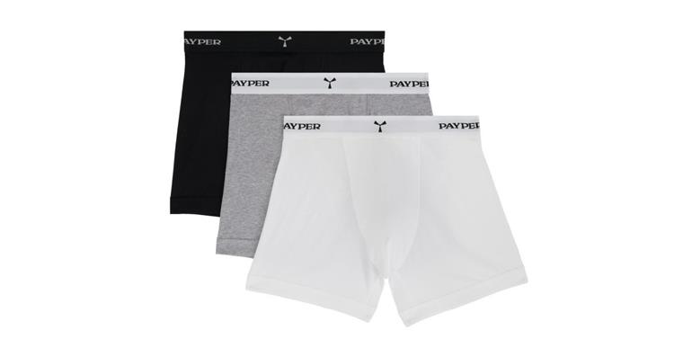 1002670320 Boxer shorts Marlon (3-pack) black/grey/white size 3XL