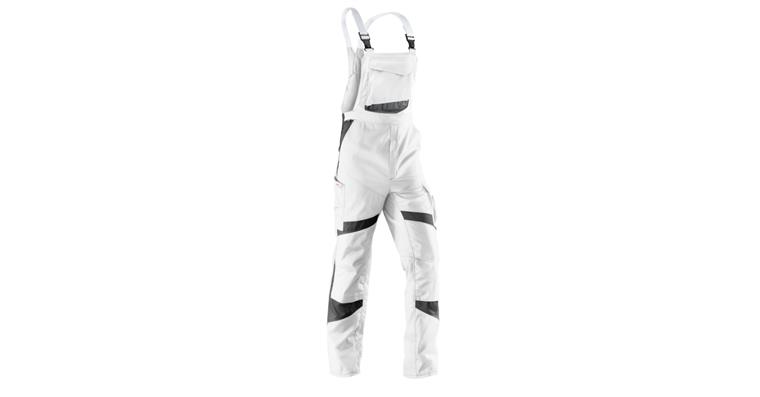 1001653005 Latzhose ACTIVIQ weiß/anthrazit Gr.50
