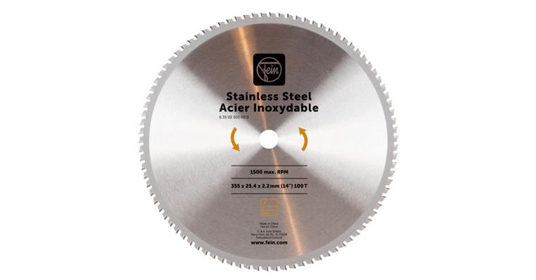 1092156202 saw blade diameter 355 mm teeth 100 thickness 2.4 mm 63502303000