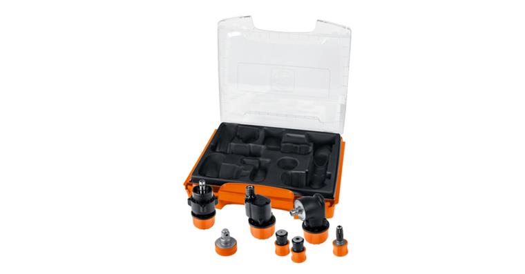 1090822209 QuickIN accessory set with 7 QuickIN accessories and case inlay 64203031010