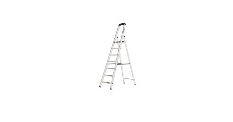 1085878204 Alu-Stufenstehleiter 1x7 Stufen