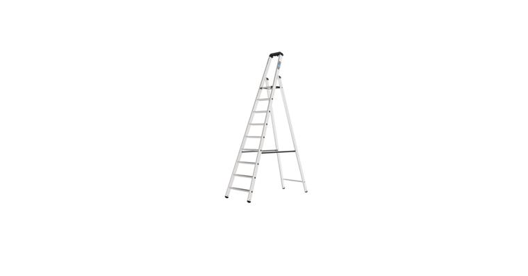 1085878206 Alu-Stufenstehleiter 1x9 Stufen