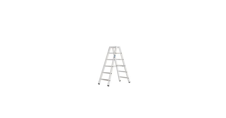 1085854203 Alu-Stufenstehleiter 2x6 Stufen