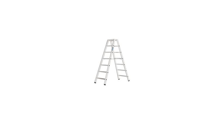 1085854204 Alu-Stufenstehleiter 2x7 Stufen