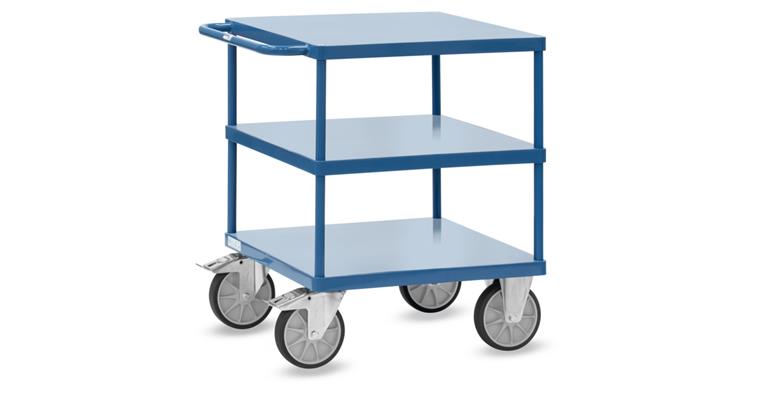 1081701201 Table trolley 2417B sheet steel platforms, flush-mounted