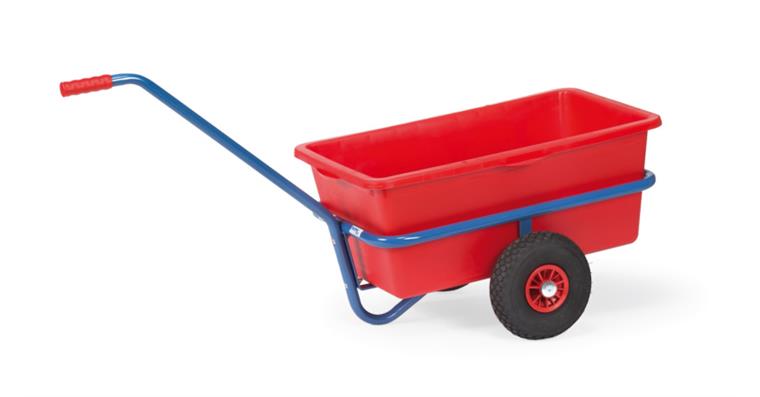 1081696109 Hand cart with plastic tub, load capacity 200 kg, loading platform 632 x 332 mm