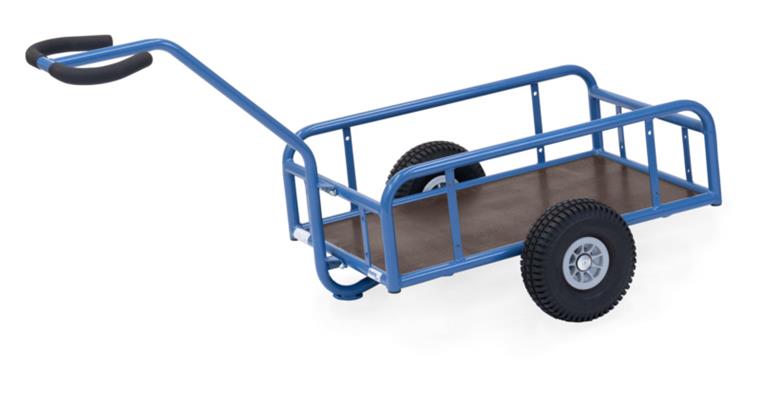 1081696111 Hand cart with railings, load capacity 300 kg, loading platform 795 x 445 mm