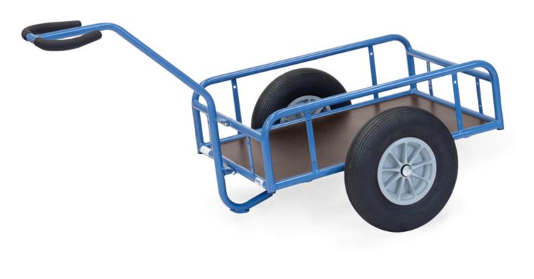 1081696112 Hand cart with railings, load capacity 400 kg, loading platform 845 x 545 mm