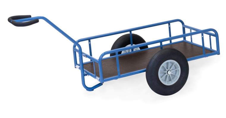 1081696113 Hand cart with railings, load capacity 400 kg, loading platform 1,145 x 545 mm