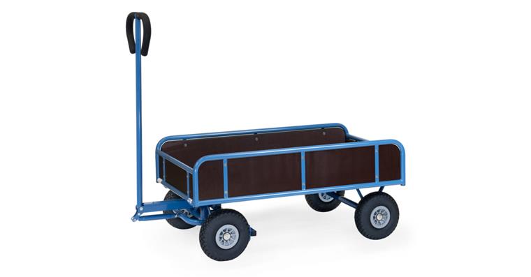 1081696115 Hand cart with 4 panels, load capacity 400 kg, loading platform 1,145 x 645 mm