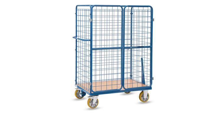 1081709415 Shelf trolley with 1 tier, load capacity 600 kg, loading surface 1200 x 800 mm, with tugger train
