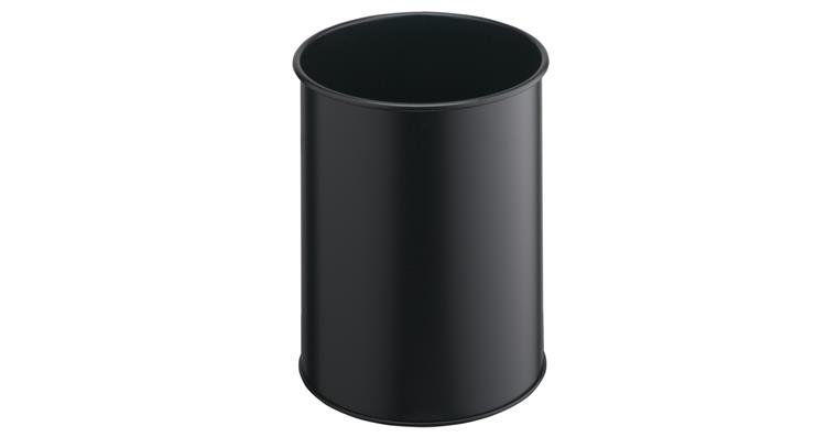 1085850301 Papierkorb Metall 15 Liter schwarz