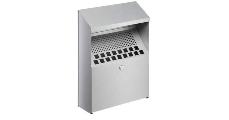1085633301 Metal wall-mounted ashtray 4 l