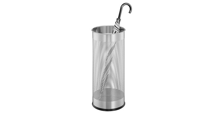 1085850402 Schirmständer Metall 28 Liter silber