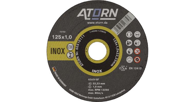 1043770130 Cutting disc for stainless steel 125x1x22 mm INOX disc