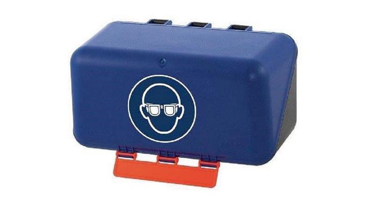 1093009141 Schutzbrillenbox ABS-Kunststoff Farbe Blau LxBxH 23,6x12x12 cm für 1 Brille