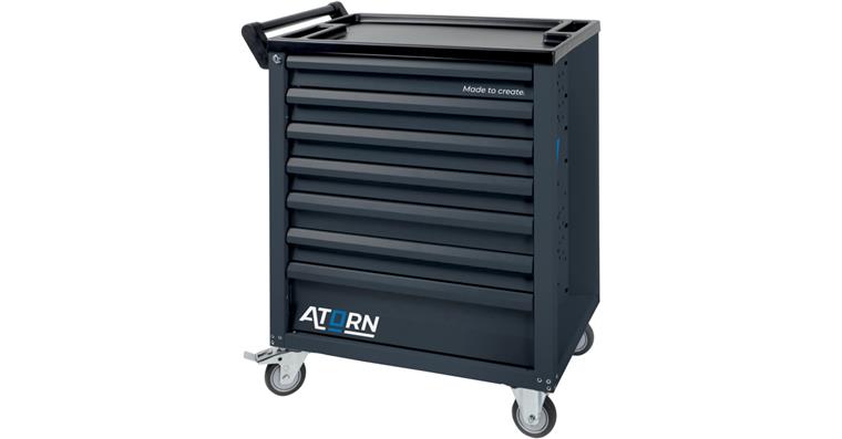 1081720103 Tool Trolley, Graphite Grey RAL 7024, 7 Drawers
