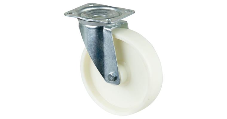1081411105 Swivel castor, 200 mm diameter, plastic, load capacity 300 kg