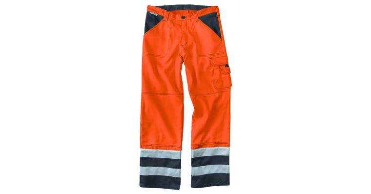 1093023276 Výstražné kalhoty High Visibility Inno Plus oranž./antracit 75%PES/25%BA vel.56