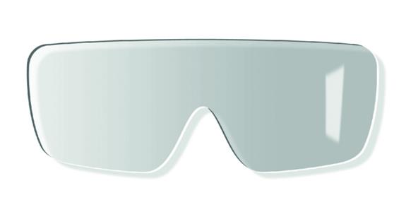 Spare lens clear f. full-vision goggles uvex ultravision art.no. 1093009 055-056